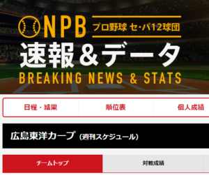 カープ球団成績